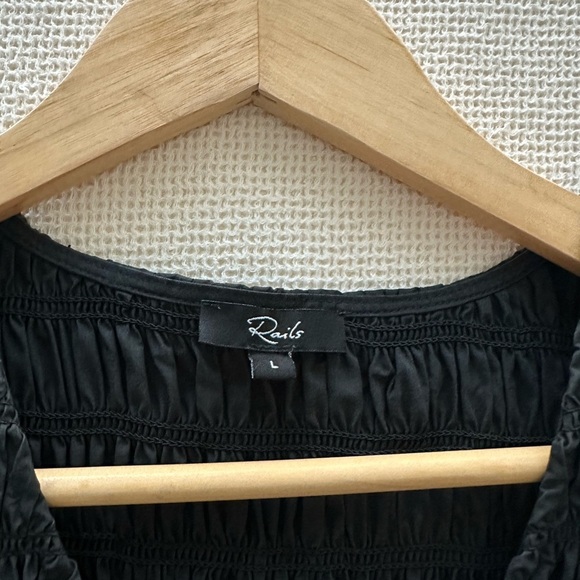 Rails Black  Clementine Eyelet Midi Dress - Picture 8 of 10